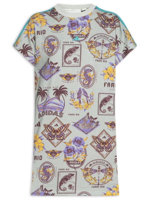 Vestido T Dress - Cinza
