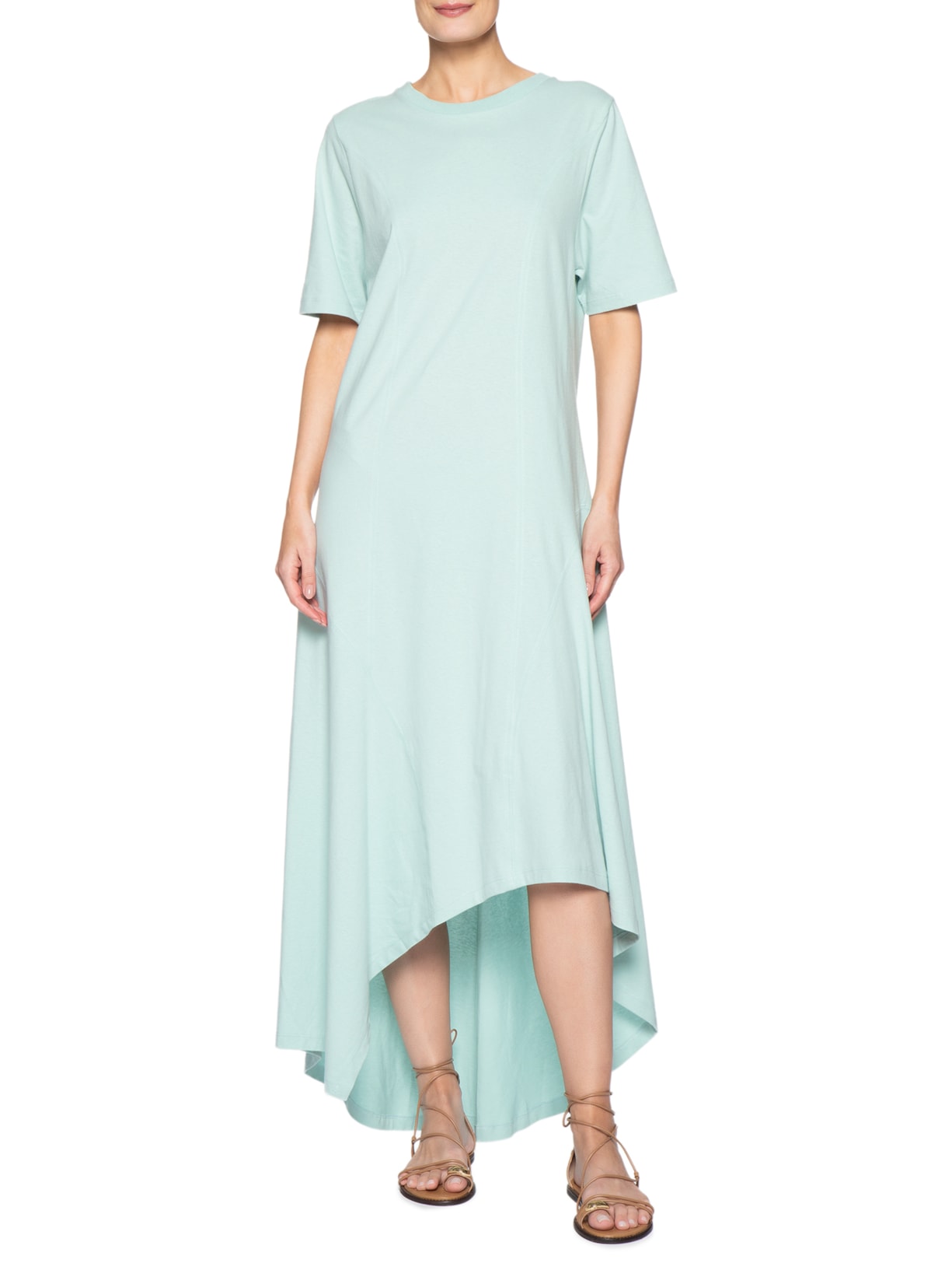 Vestido T-Shirt Bicos Verde Dress To