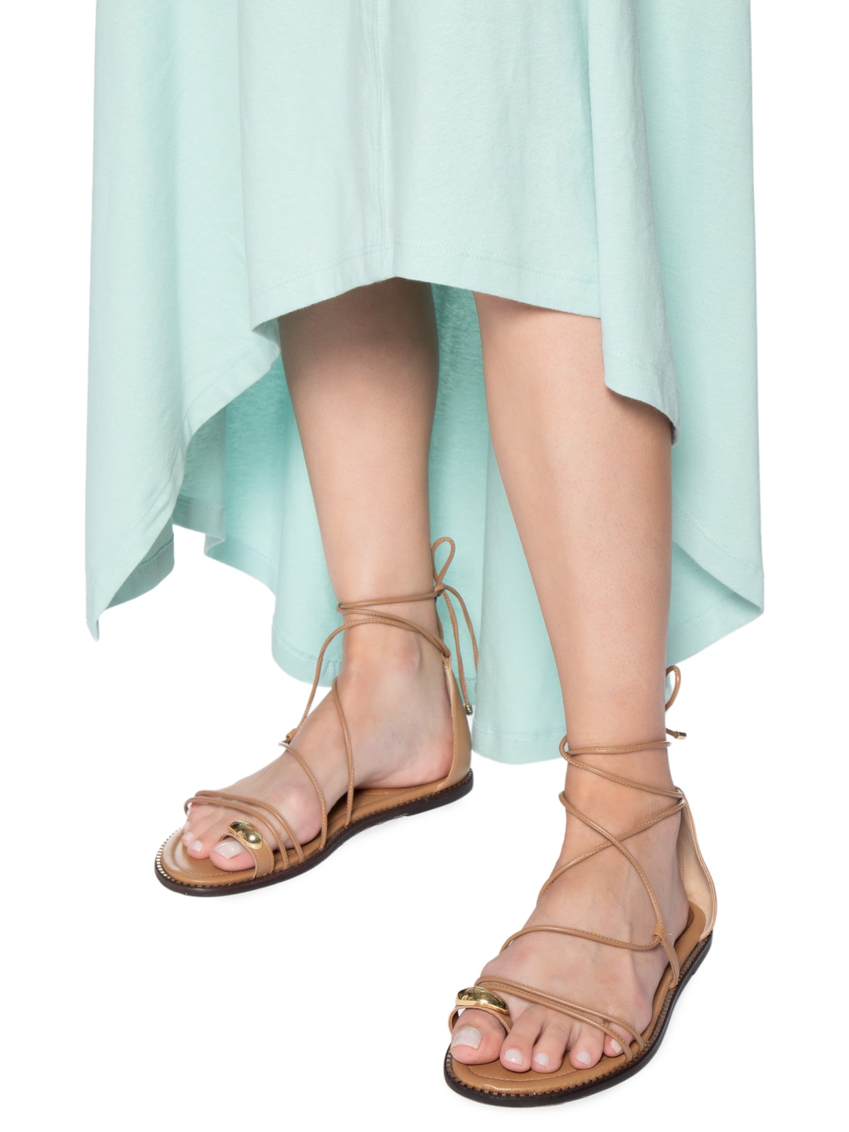 Vestido T-Shirt Bicos Verde Dress To