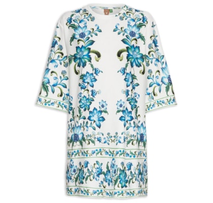 Vestido T-shirt Big Laura - Branco