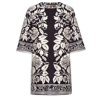 Vestido T-shirt Big Sintra - Preto