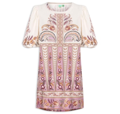 Vestido T-Shirt Mg Fofa Ananda - Rosa