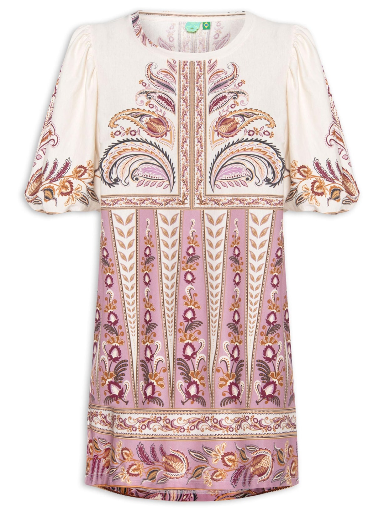 Vestido T-Shirt Mg Fofa Ananda - Rosa