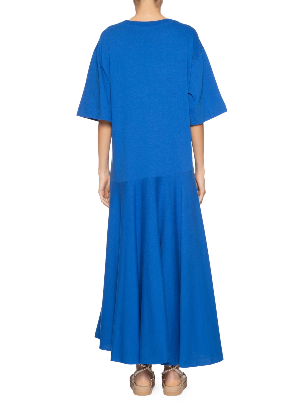 Vestido T-shirt Recorte Azul  Farm