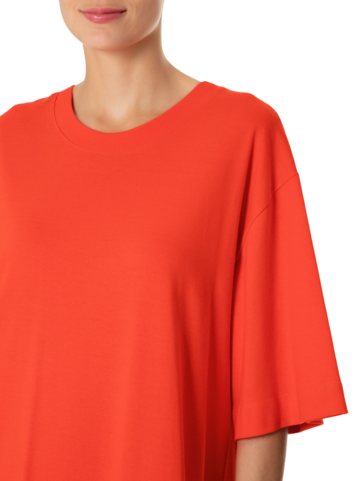 Vestido T-shirt Recorte Vermelho  Farm