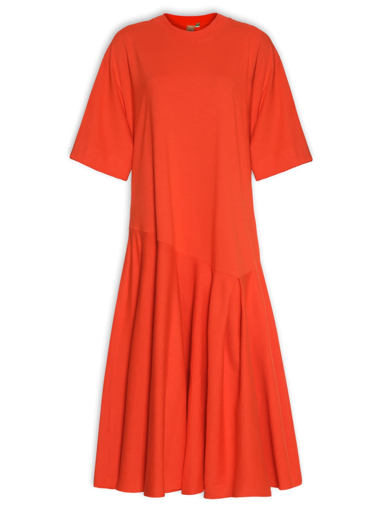 Vestido T-shirt Recorte Vermelho  Farm