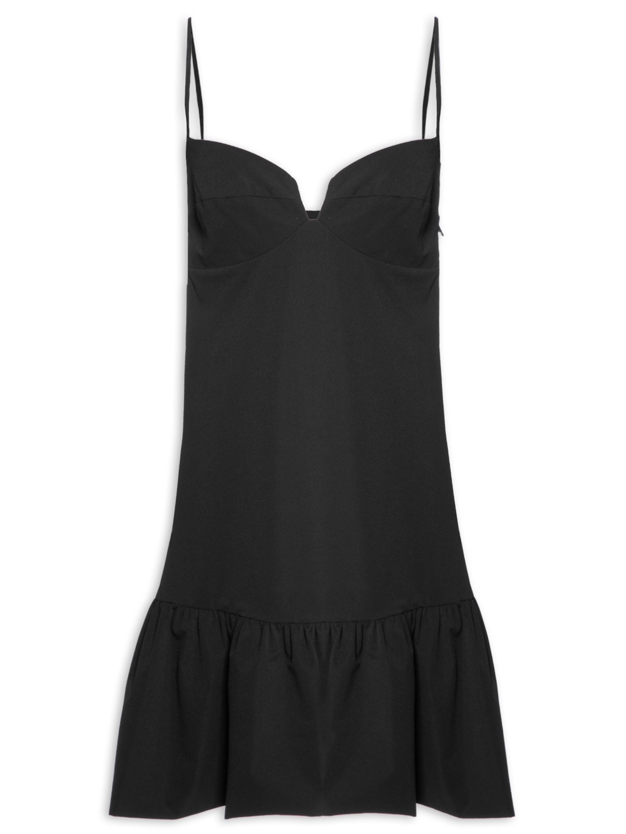 Vestido Tafetá Tech Tayla - Preto