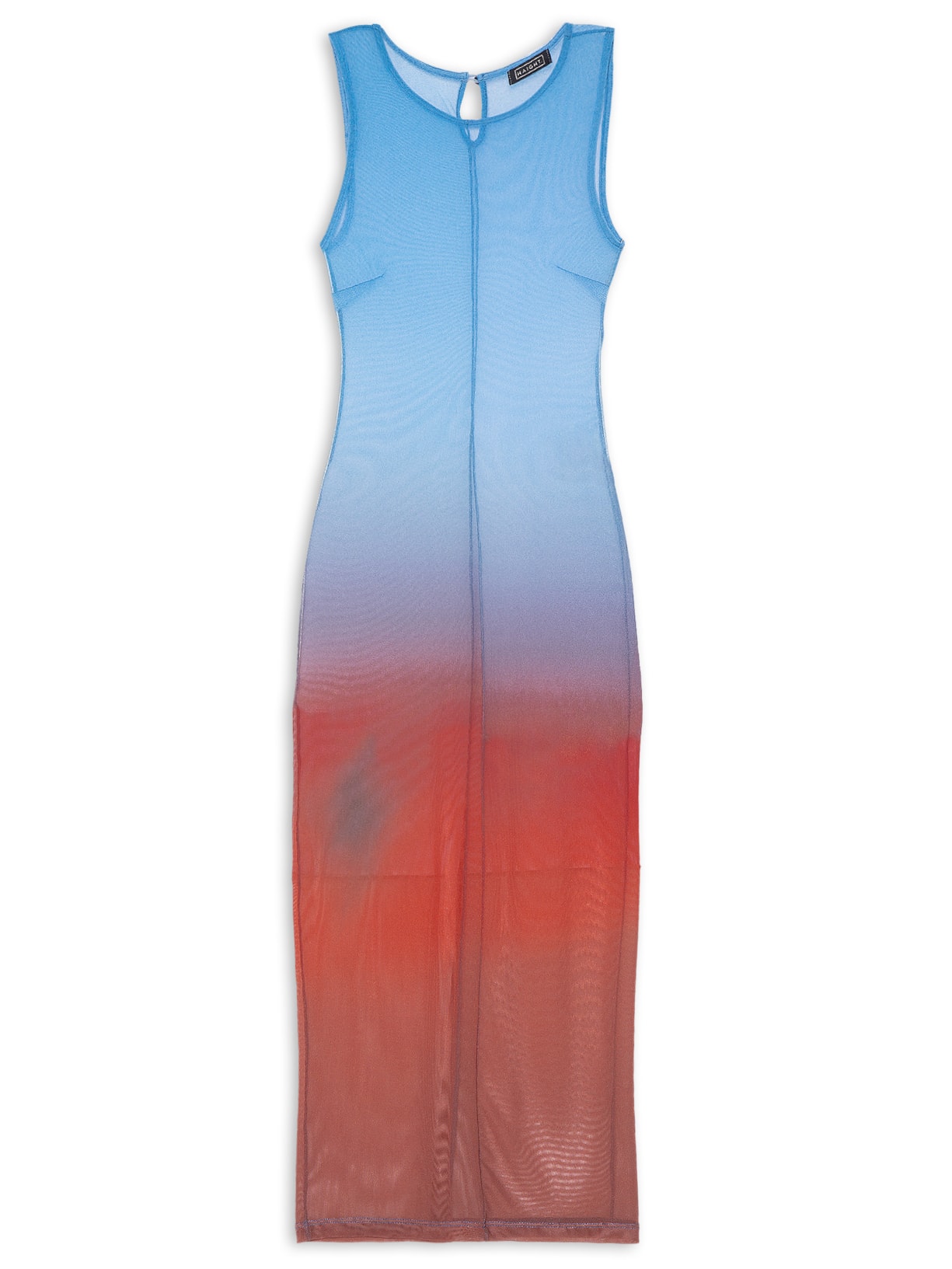 Vestido Taiane Estampado - Azul