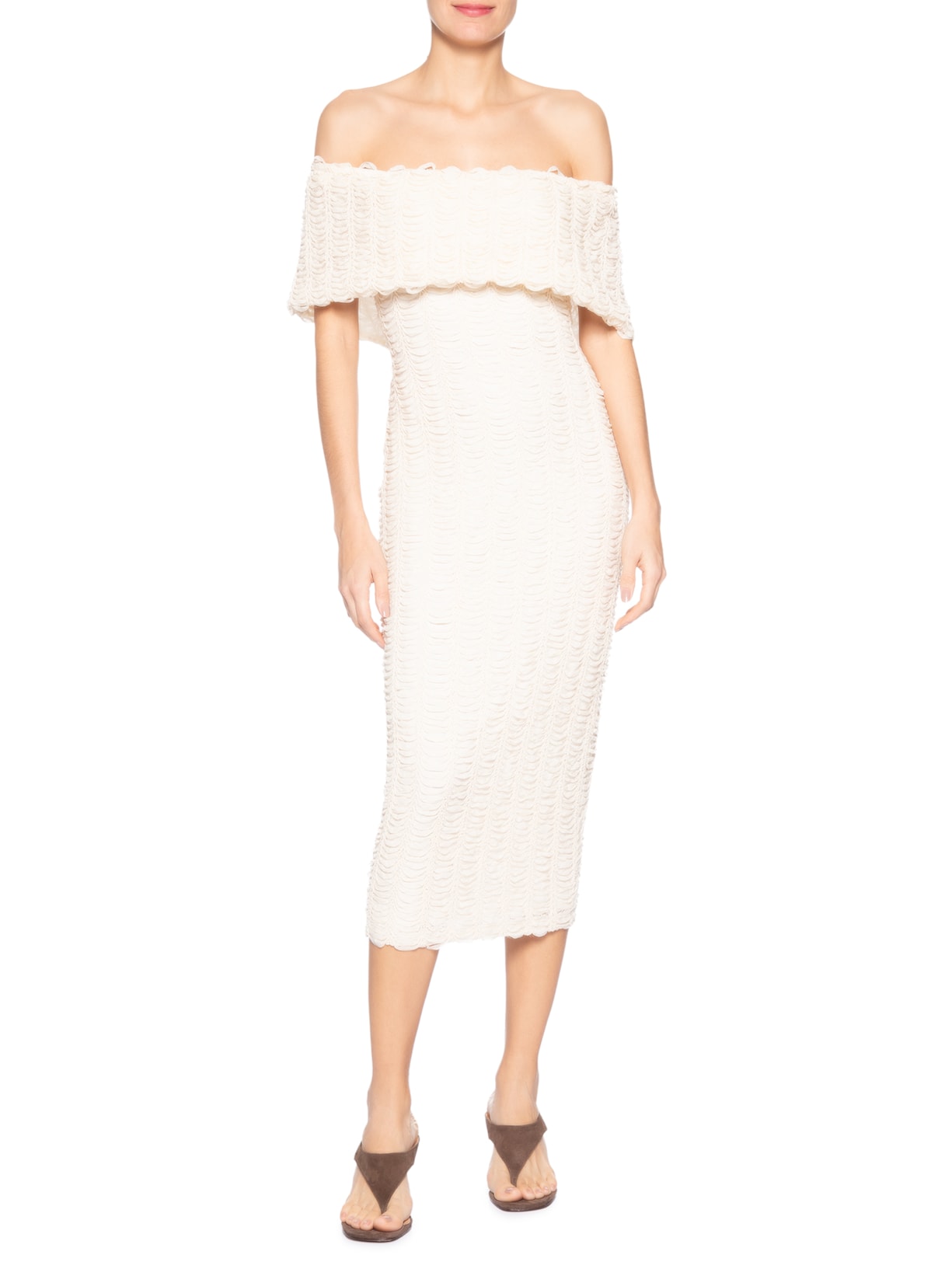 Vestido Tereza Off White Iorane