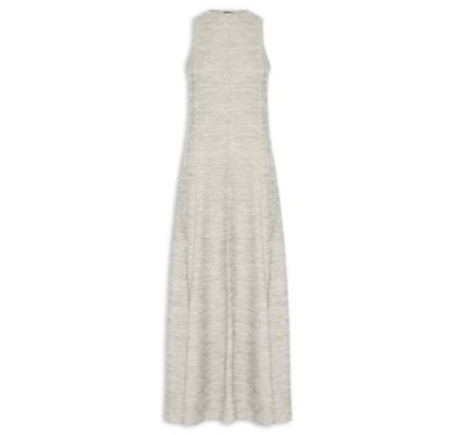 Vestido Texturizado - Bege