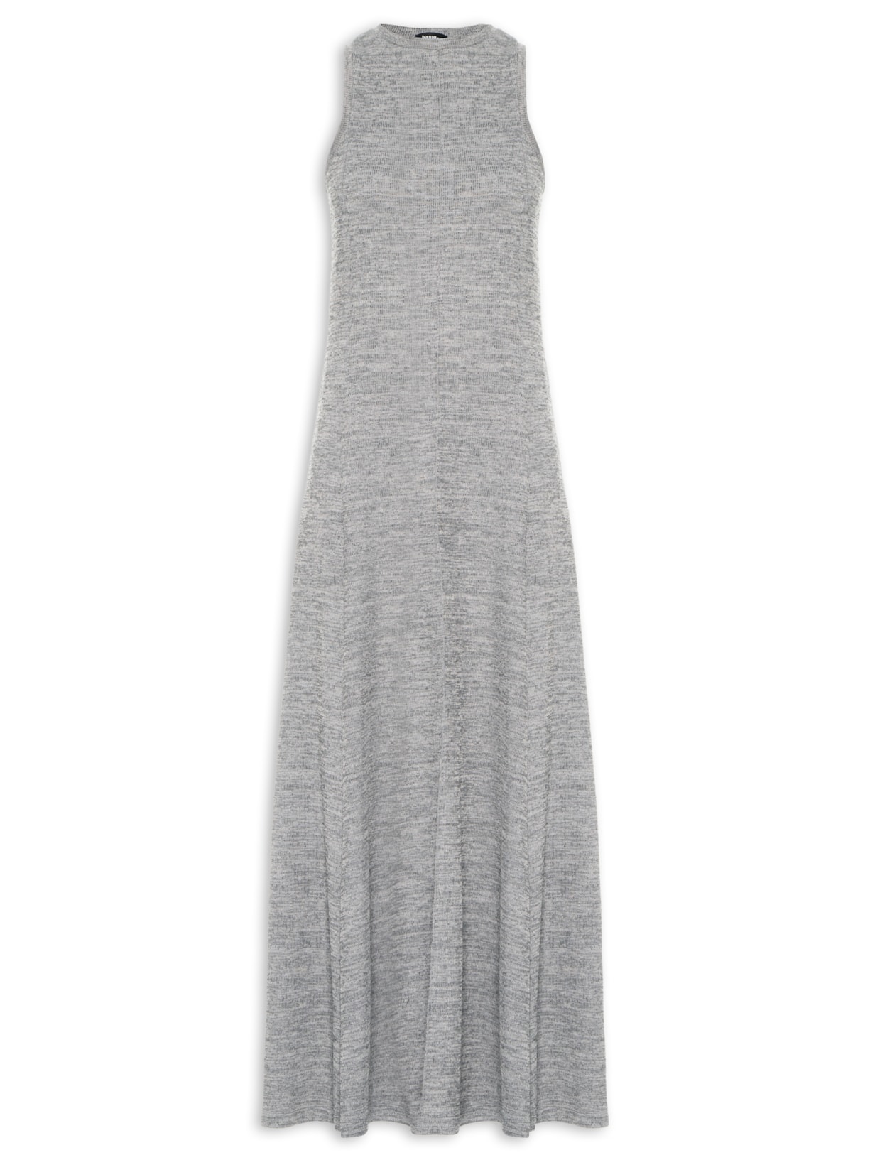 Vestido Texturizado Cinza Basiq