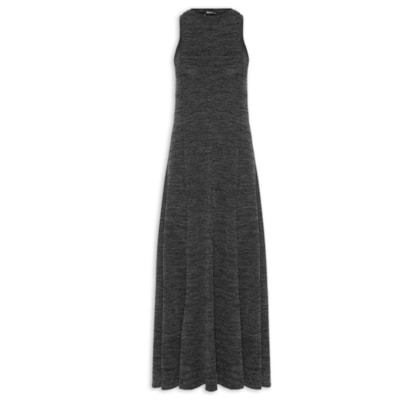 Vestido Texturizado - Preto