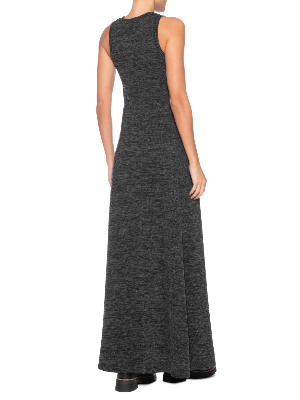 Vestido Texturizado Preto Basiq