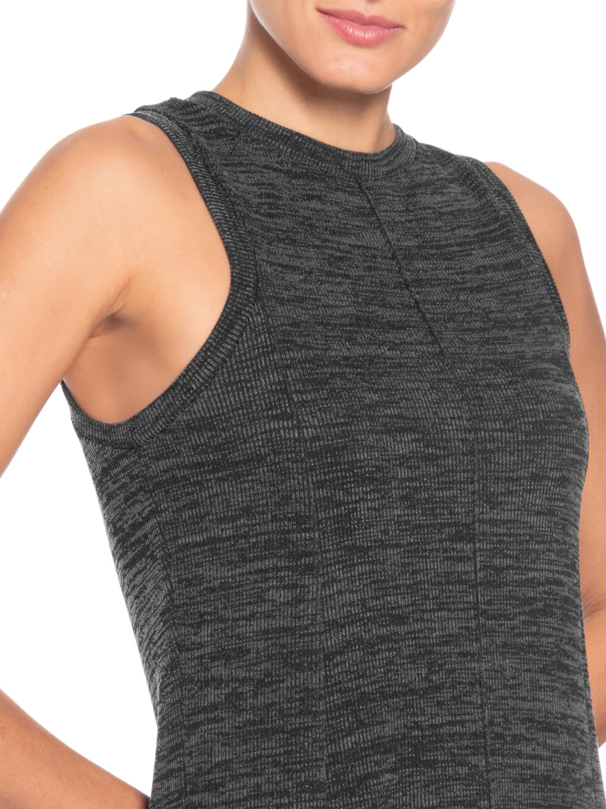 Vestido Texturizado Preto Basiq