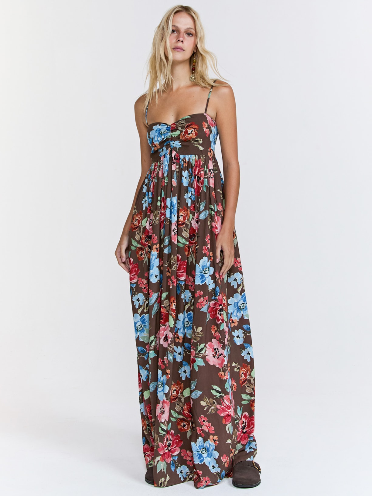 Vestido Thalita Marrom Triya