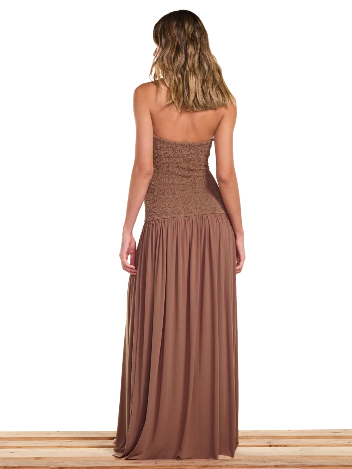 Vestido Thania Marrom Triya