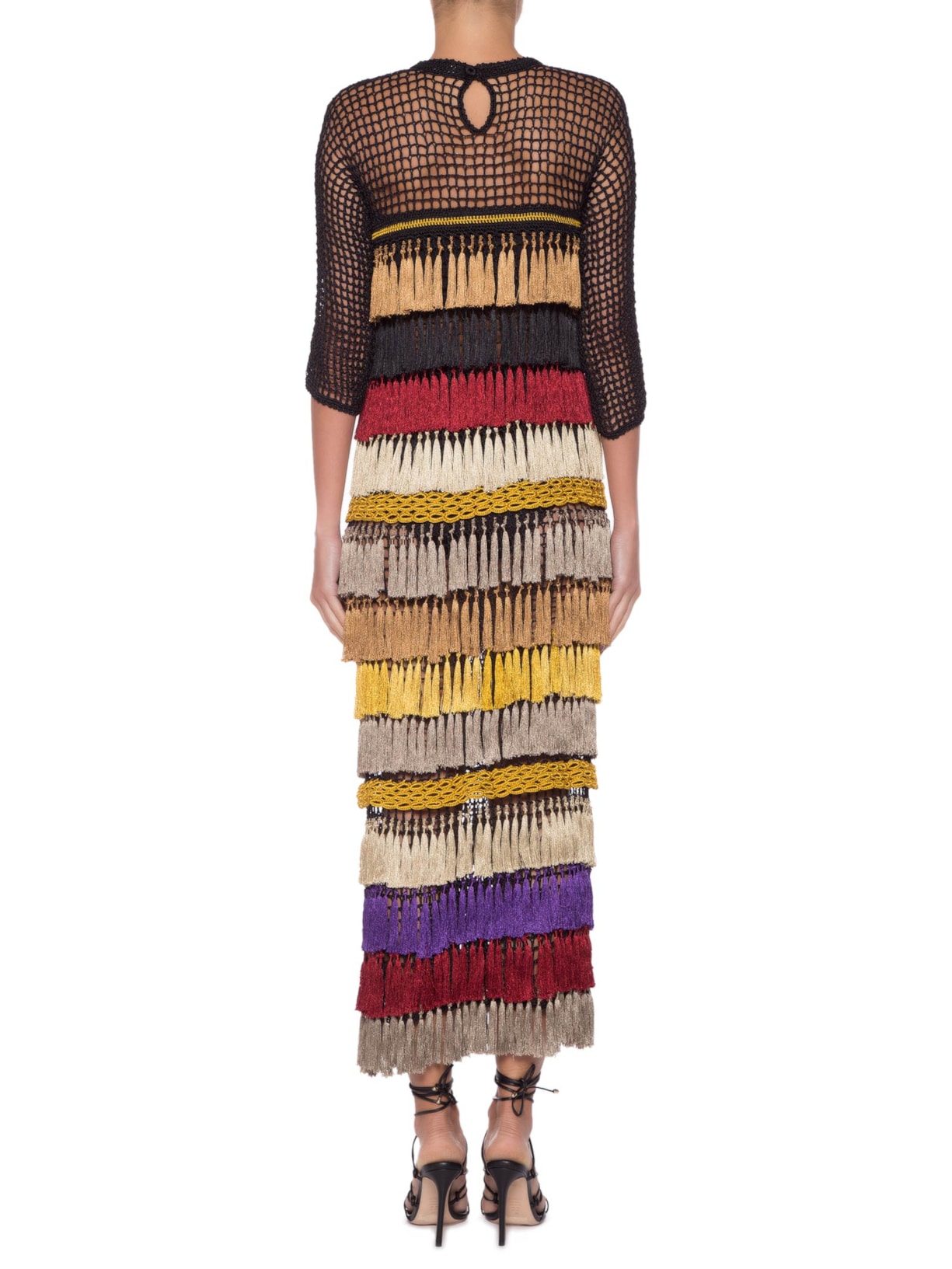 Vestido Thay Audrey Maxi Dress Preto Andrea Almeida