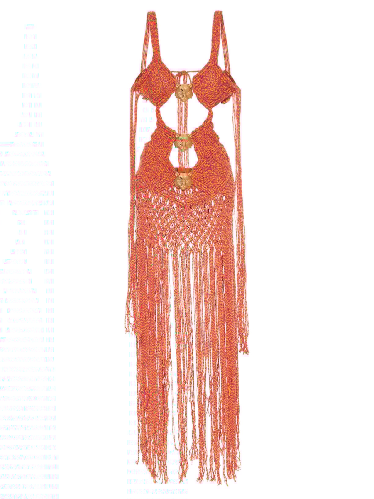 Vestido Tiger - Laranja