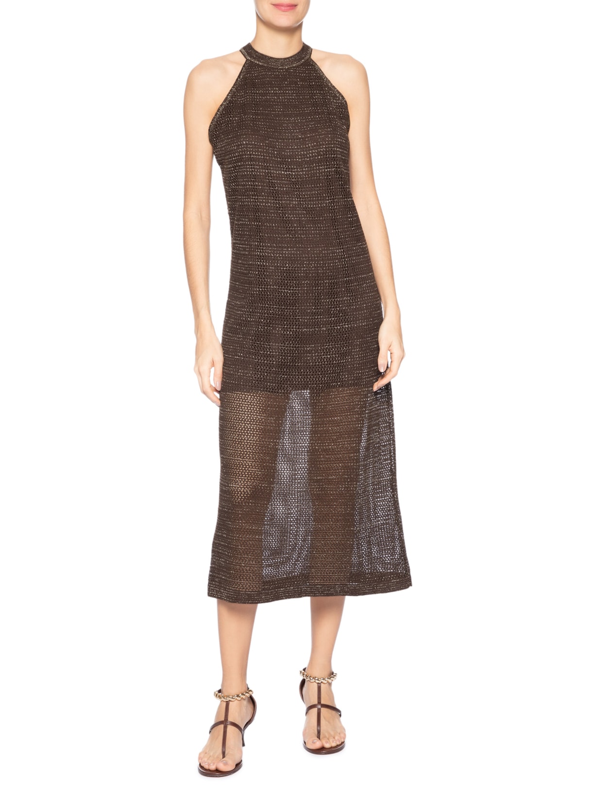 Vestido Tilda  Marrom Le Lis