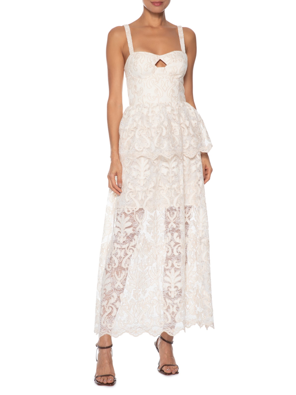 Vestido Tina Off White Le Lis