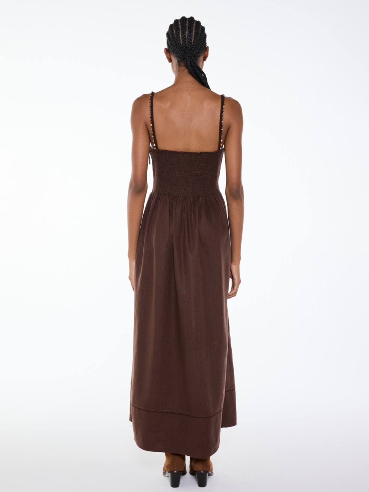 Vestido Tiny I26 Marrom Mixed