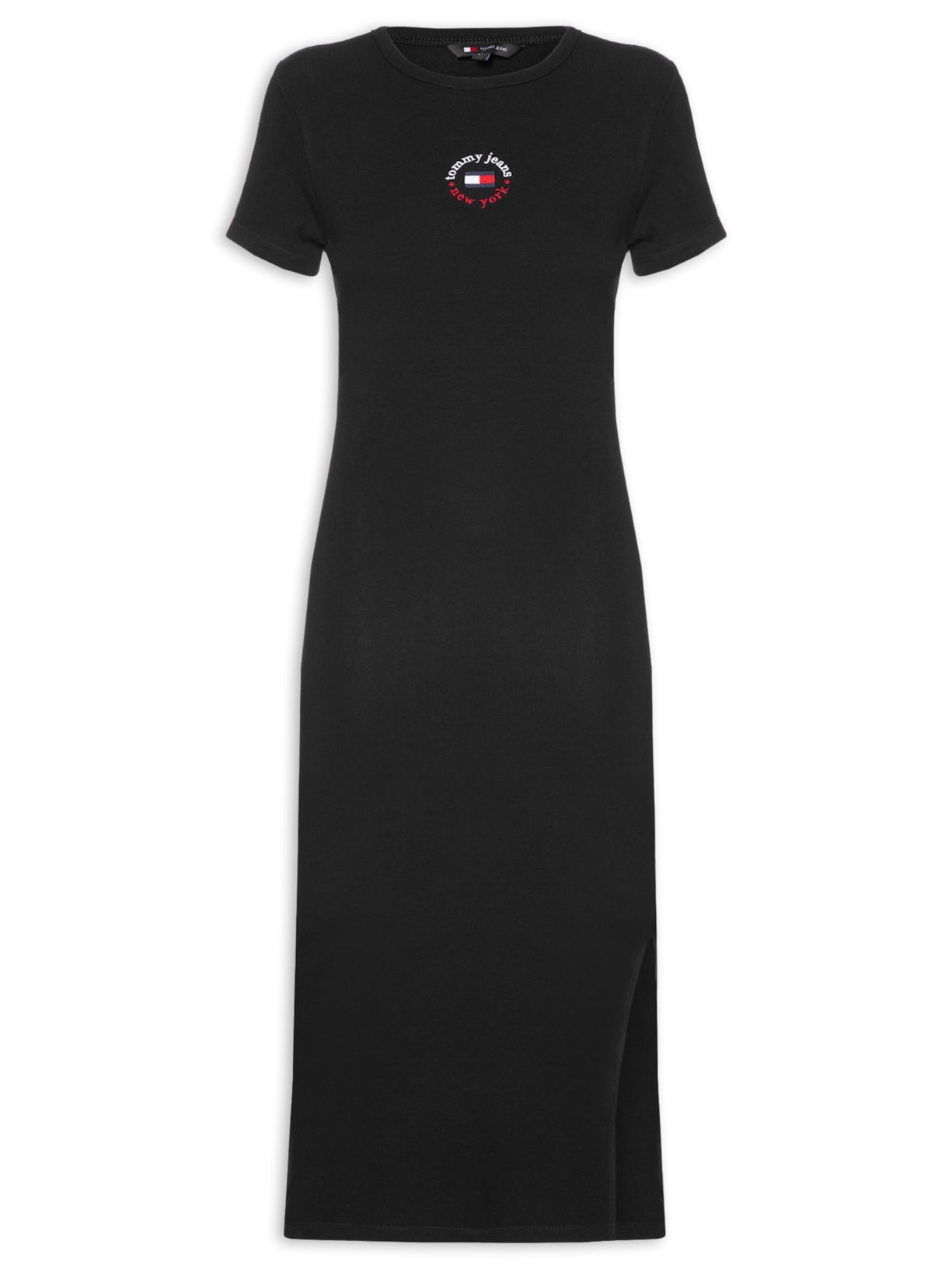 Vestido Tjw Bodycon Logo 2 Dress - Preto