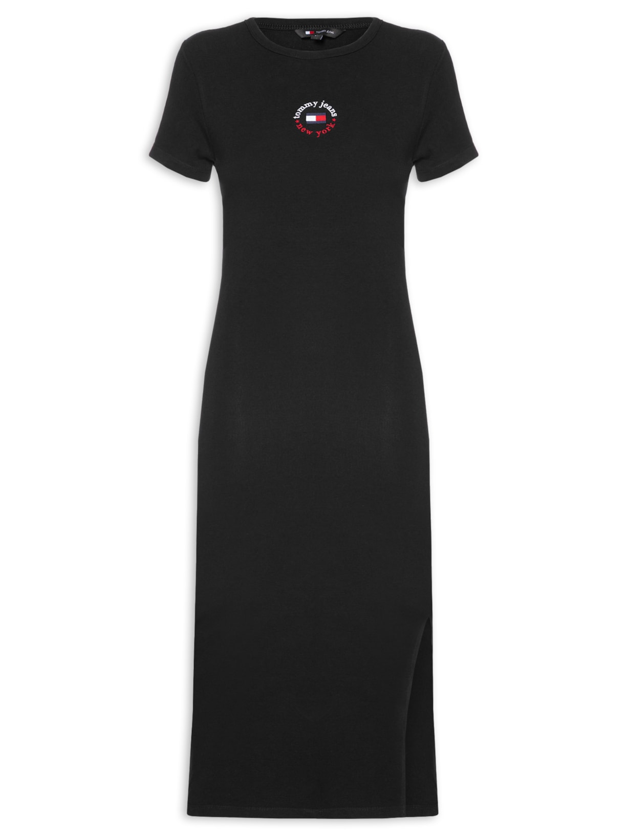 Vestido Tjw Bodycon Logo 2 Dress - Preto