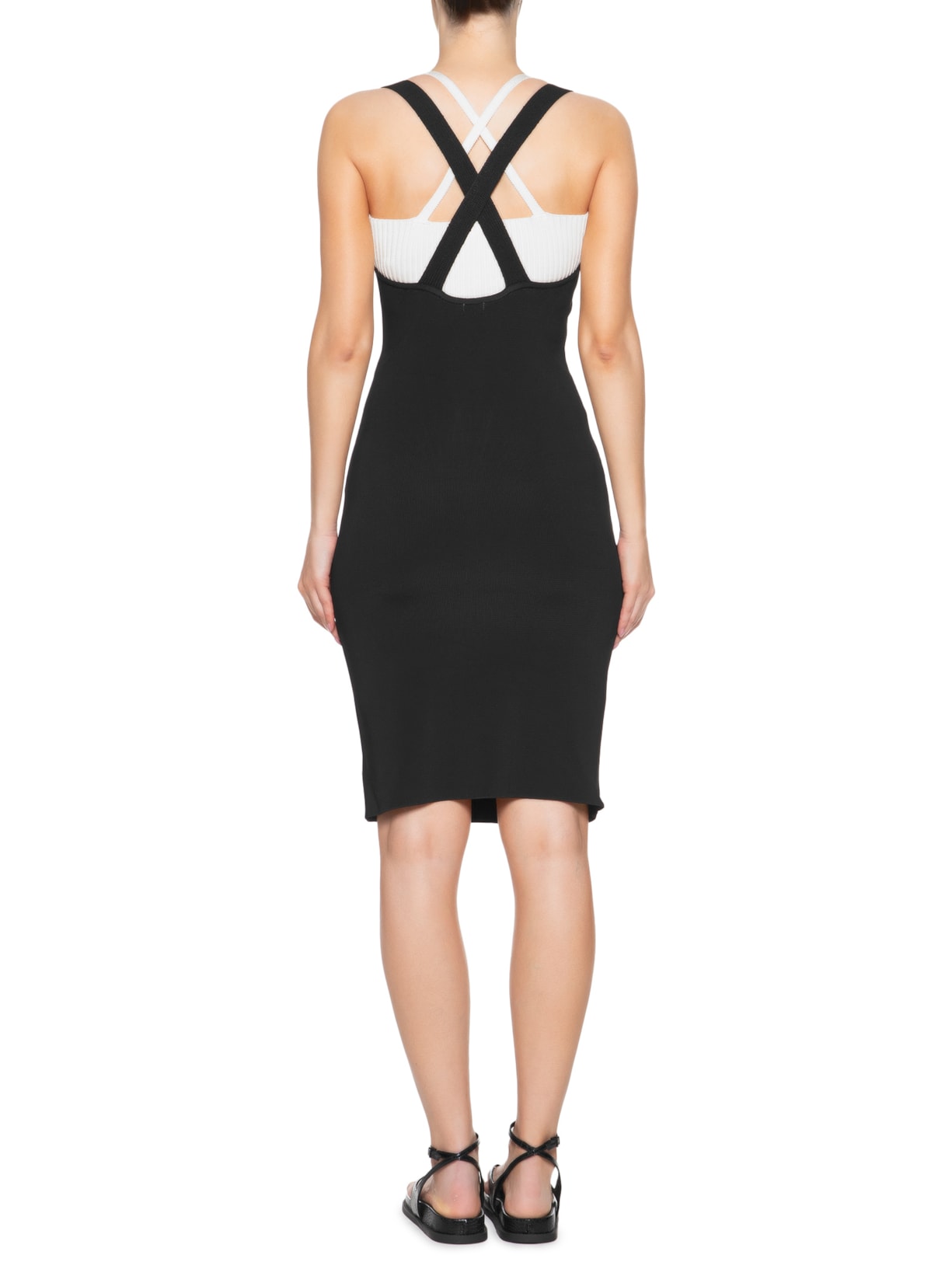 Vestido Top Under Tricot Preto Osklen