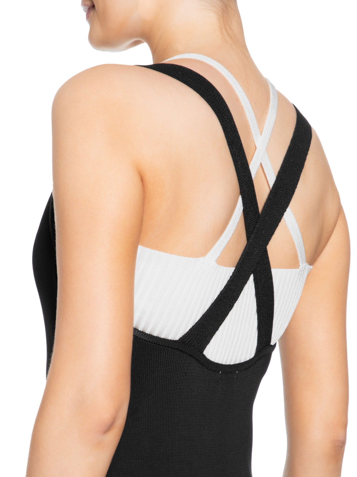 Vestido Top Under Tricot Preto Osklen