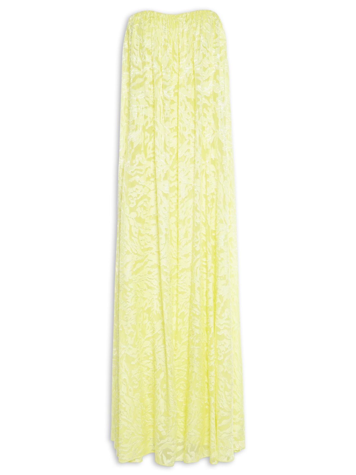 Vestido Tqc Jacquard - Amarelo