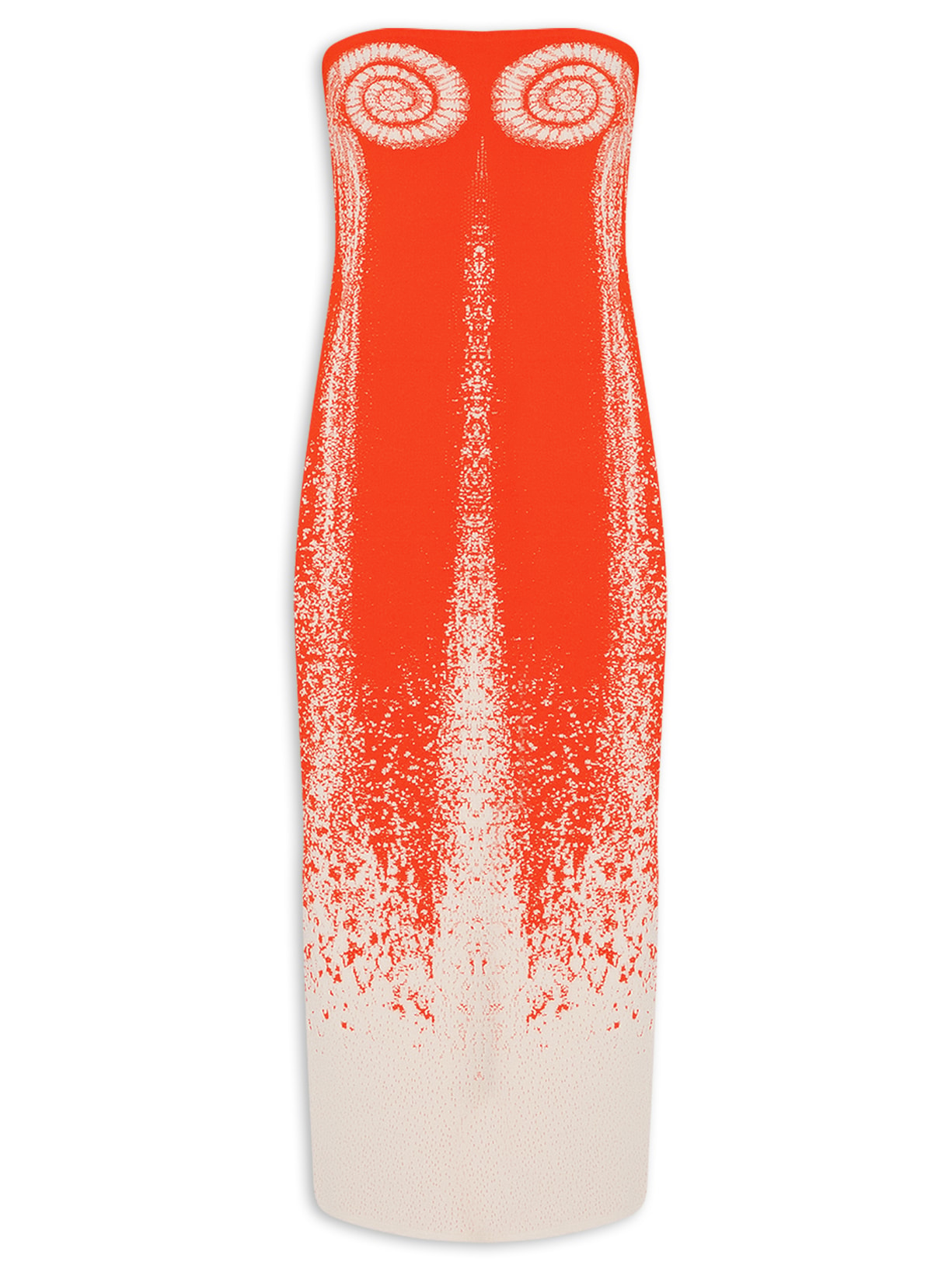 Vestido TQC Tricot Jacquard - Vermelho