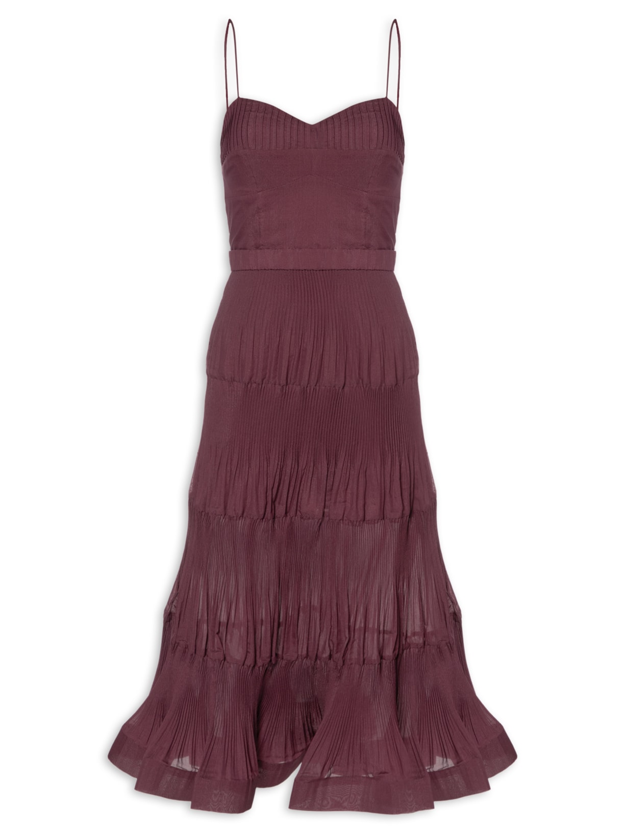 Vestido Tracie Fig - Vermelho