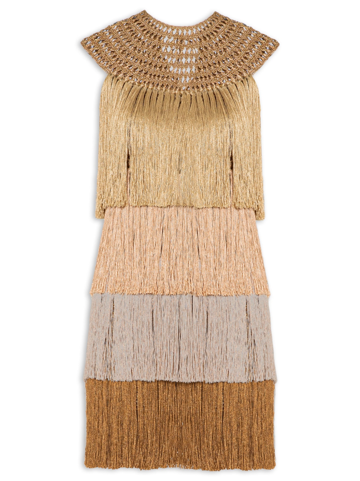 Vestido Trancoso - Dourado