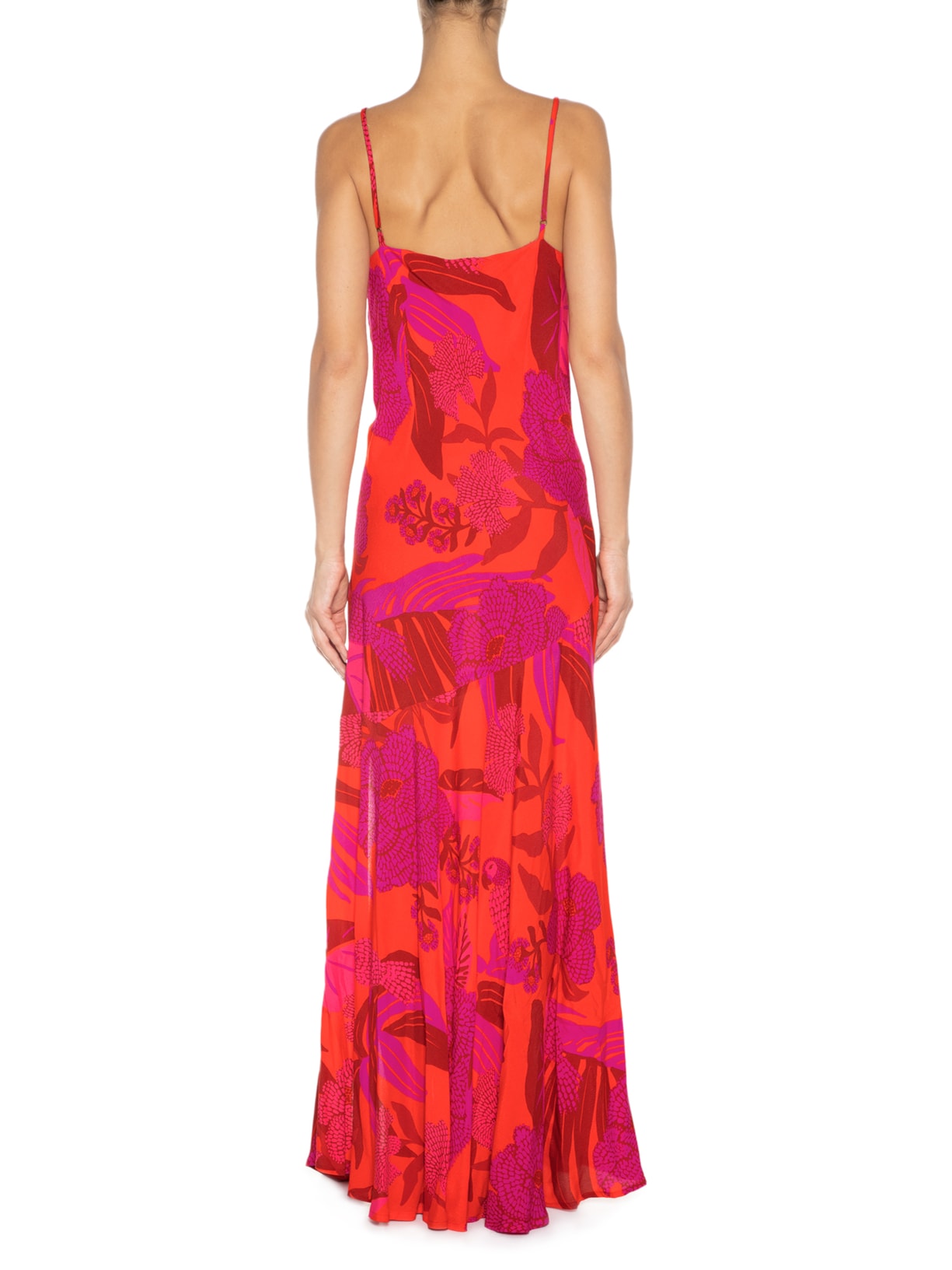 Vestido Transpasse Aurora Vermelho Farm