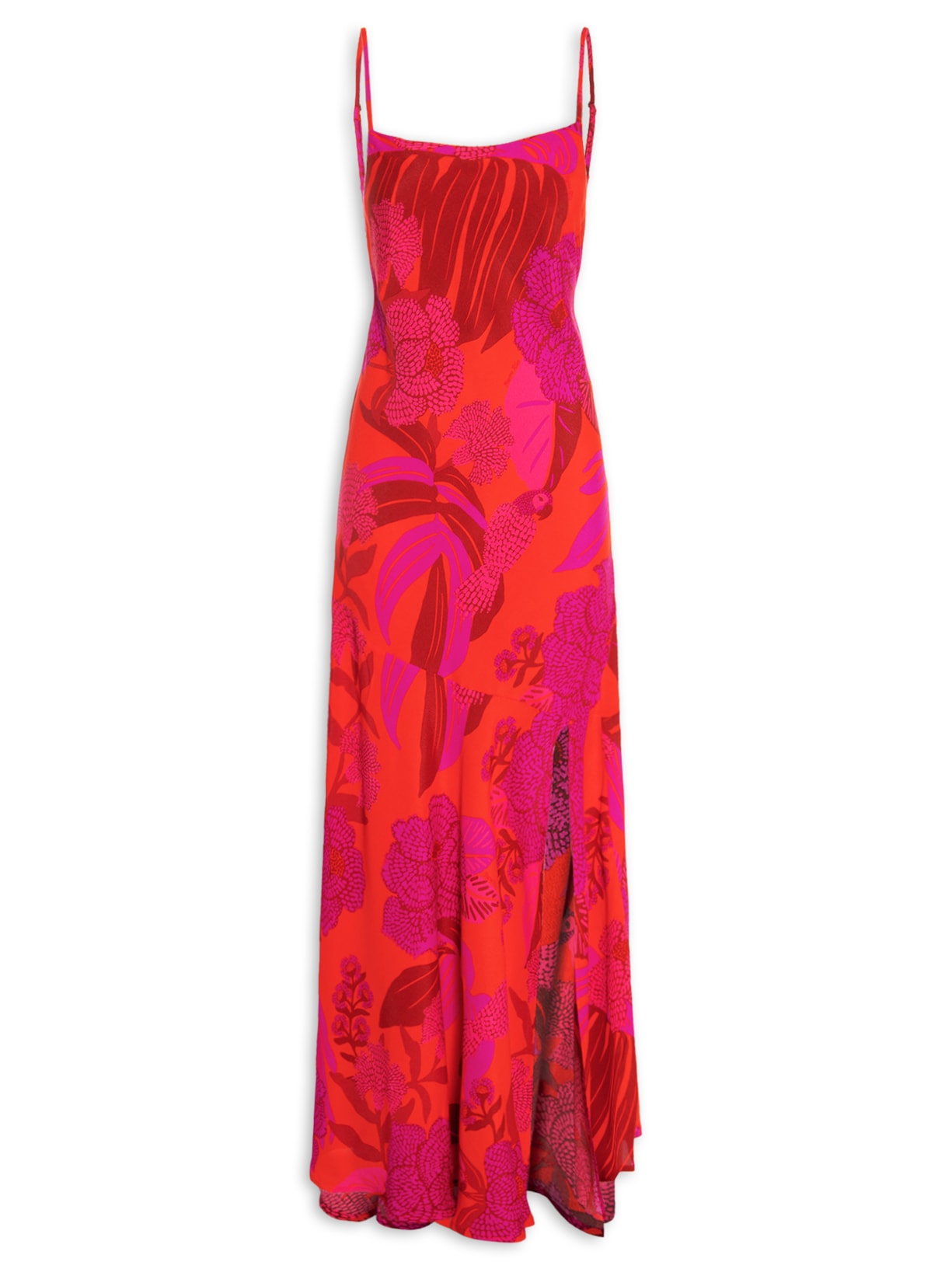 Vestido Transpasse Aurora - Vermelho