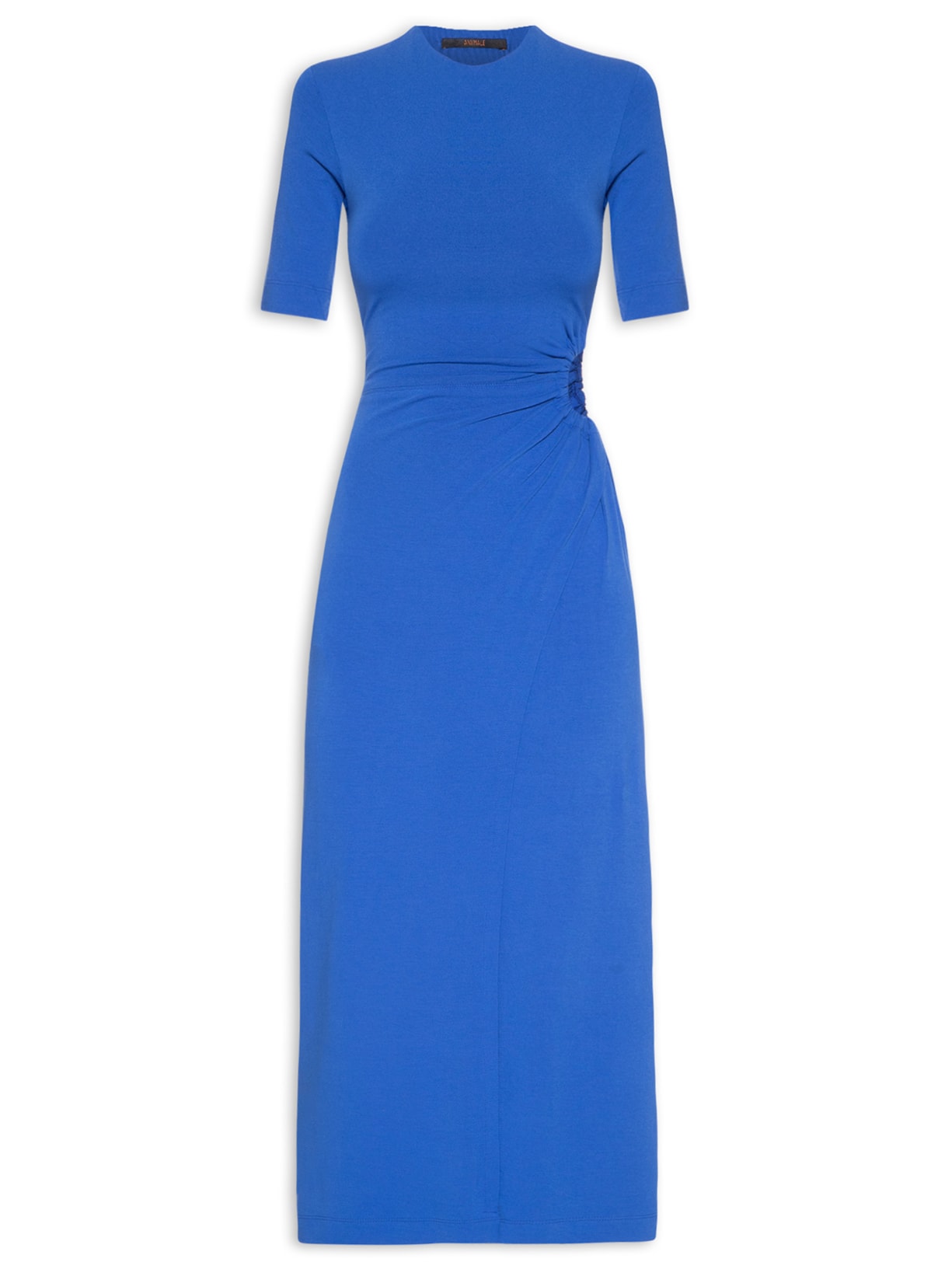 Vestido Transpasse Azul Animale