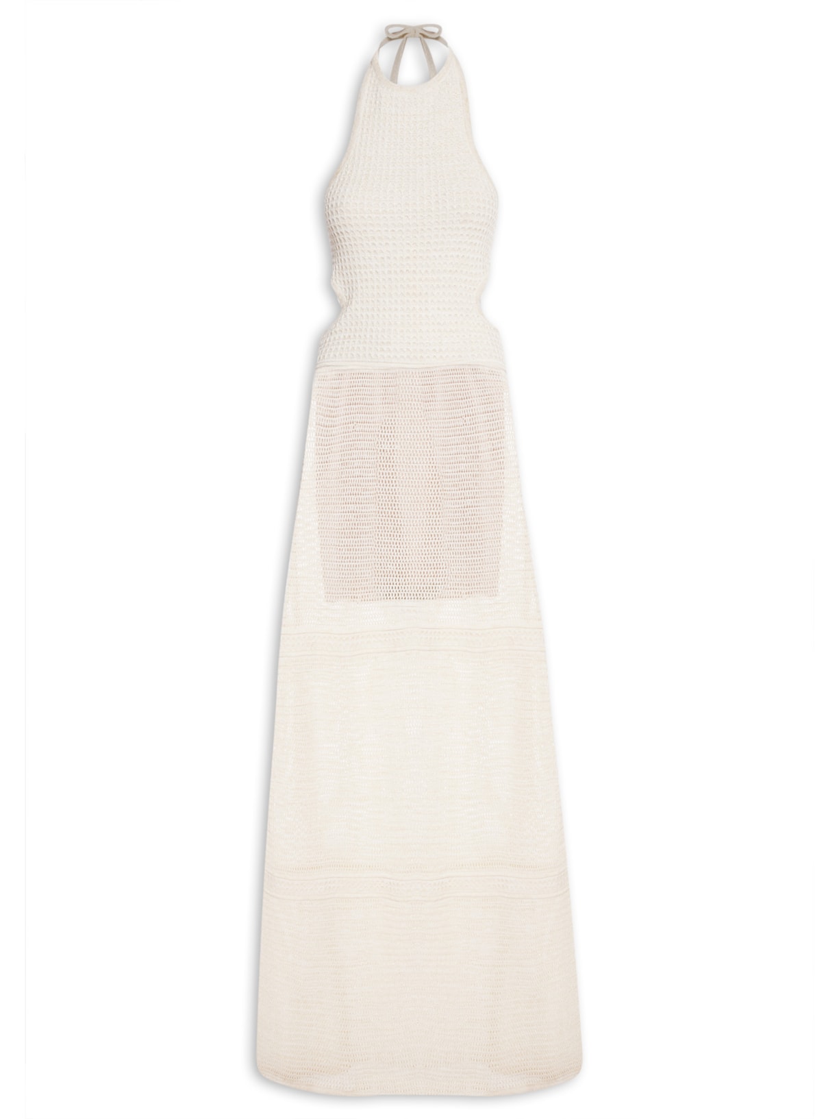 Vestido Tricô Nati Bege Oasis