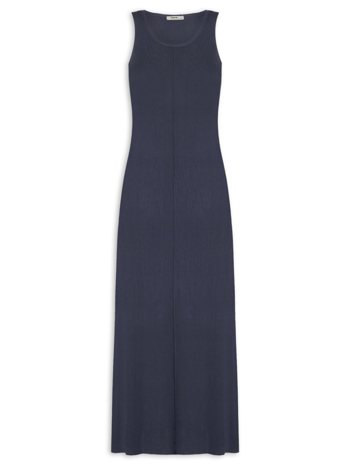 Vestido Tricot Comfy Azul Basiq