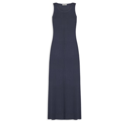Vestido Tricot Comfy - Azul