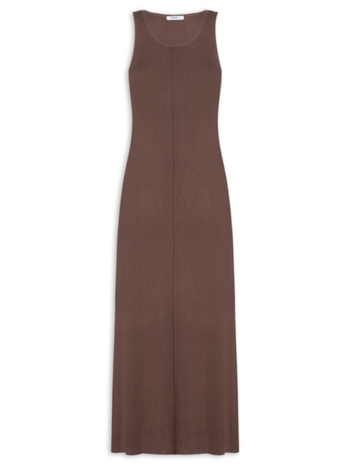 Vestido Tricot Comfy - Marrom