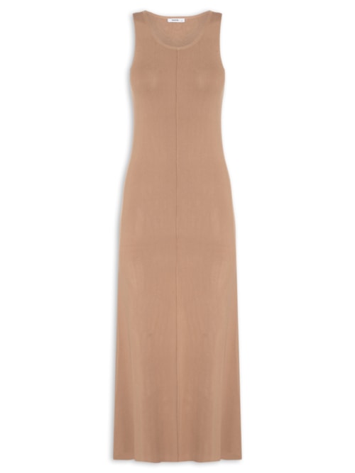 Vestido Tricot Comfy - Marrom