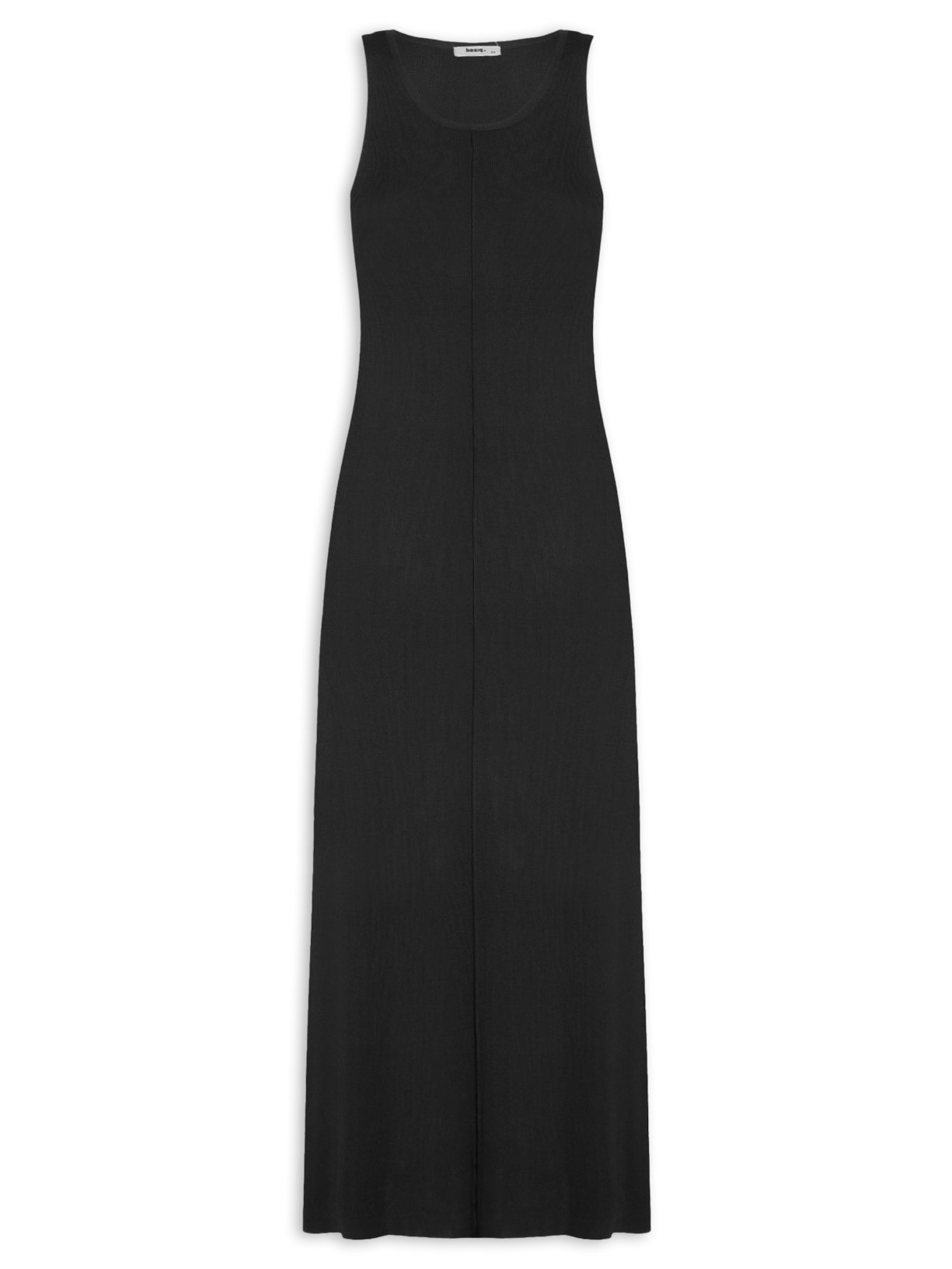 Vestido Tricot Comfy Preto Basiq