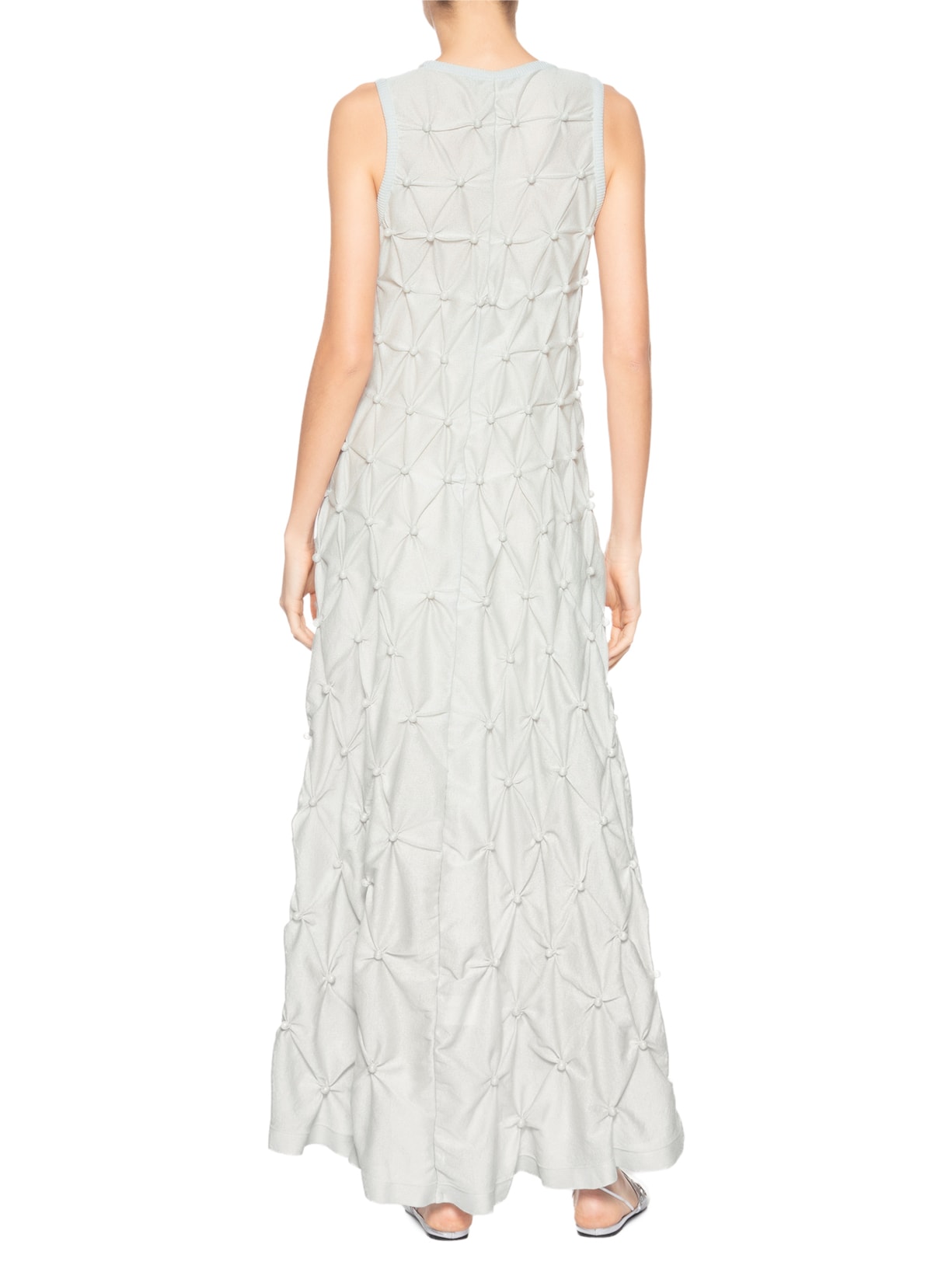 Vestido Tricot Grão Azul Coven