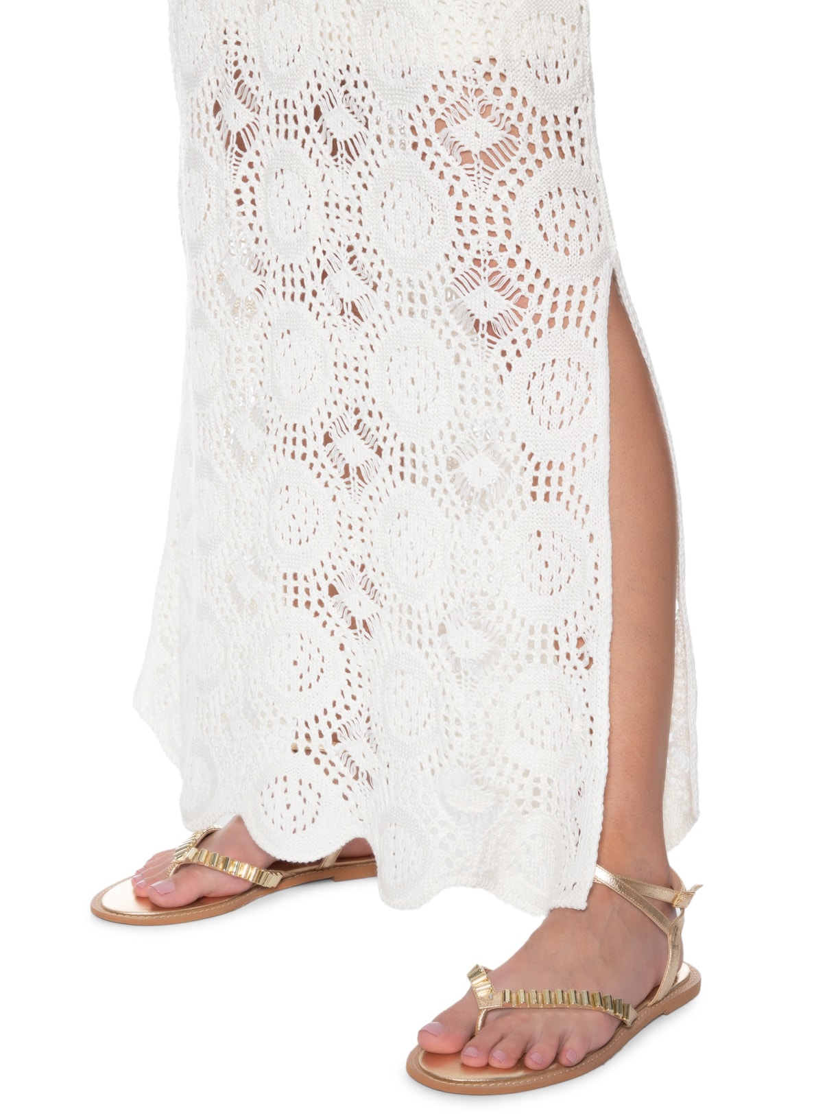 Vestido Tricot Veraneio Branco Dress To