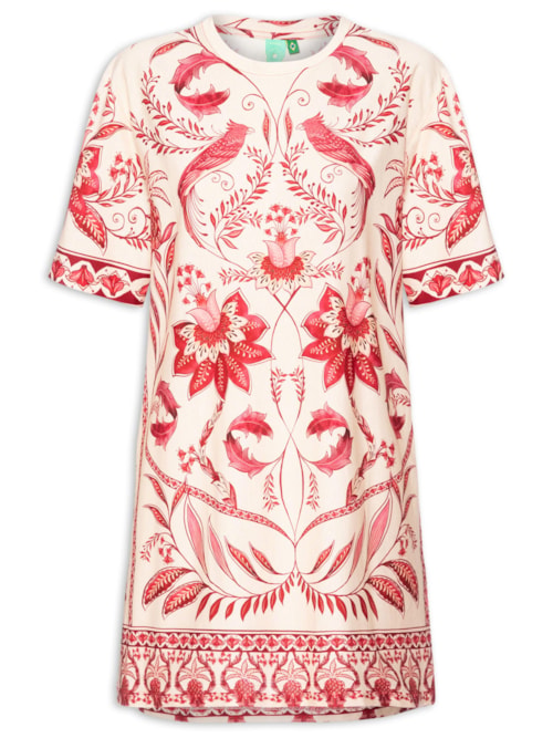 Vestido Tshirt Básico Nina - Rosa