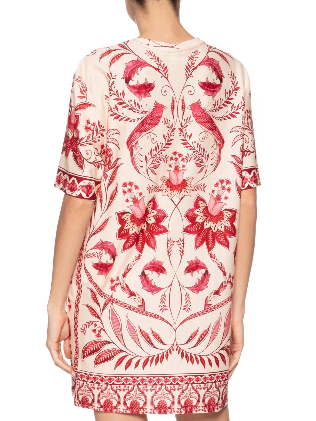  Vestido Tshirt Básico Nina Rosa  Farm