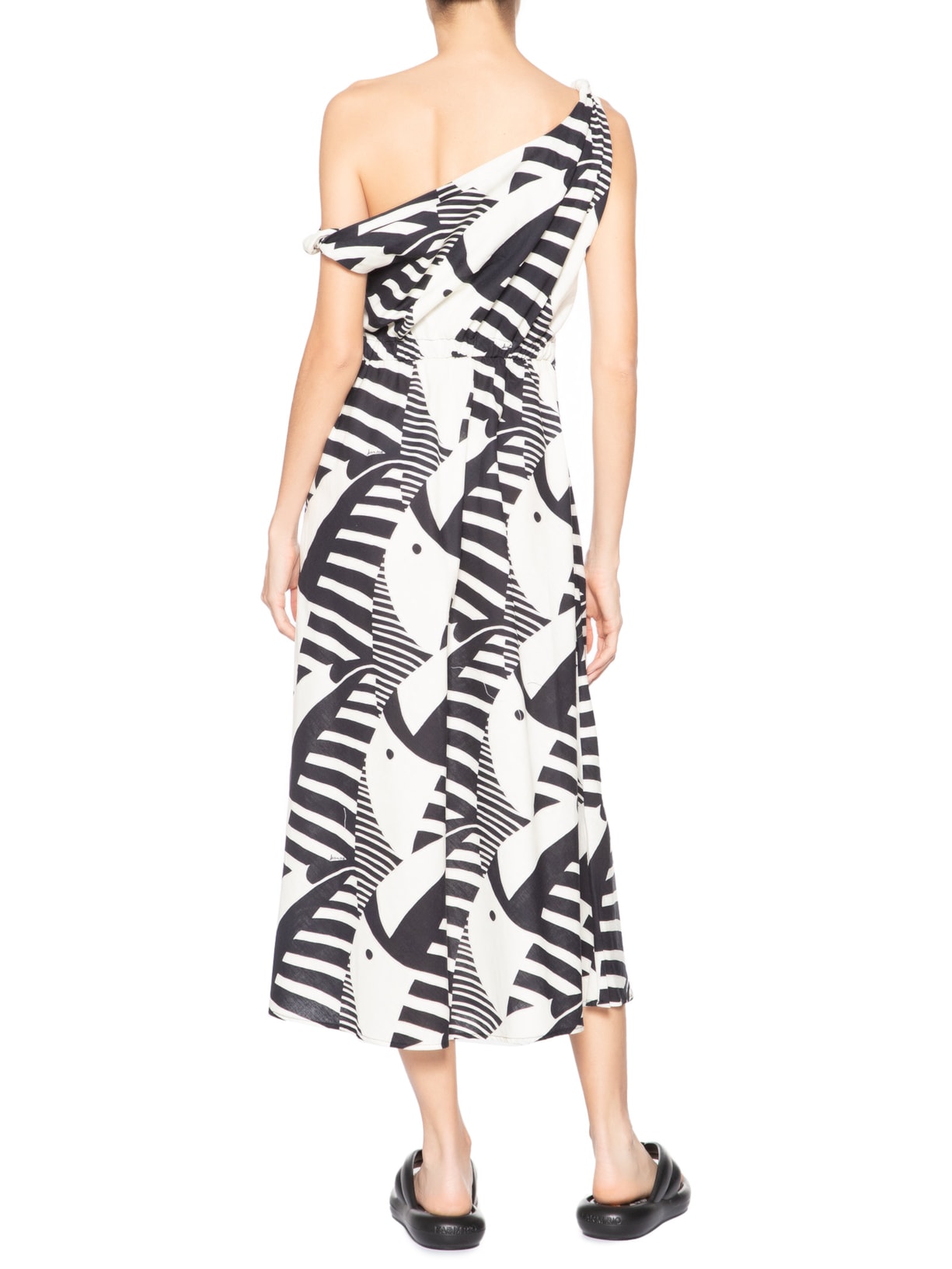 Vestido Tuca Legal Preto Farm