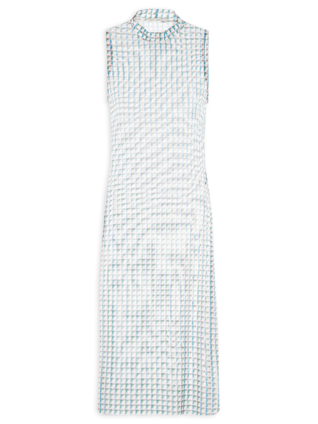 Vestido Tule Azul Lenny Niemeyer