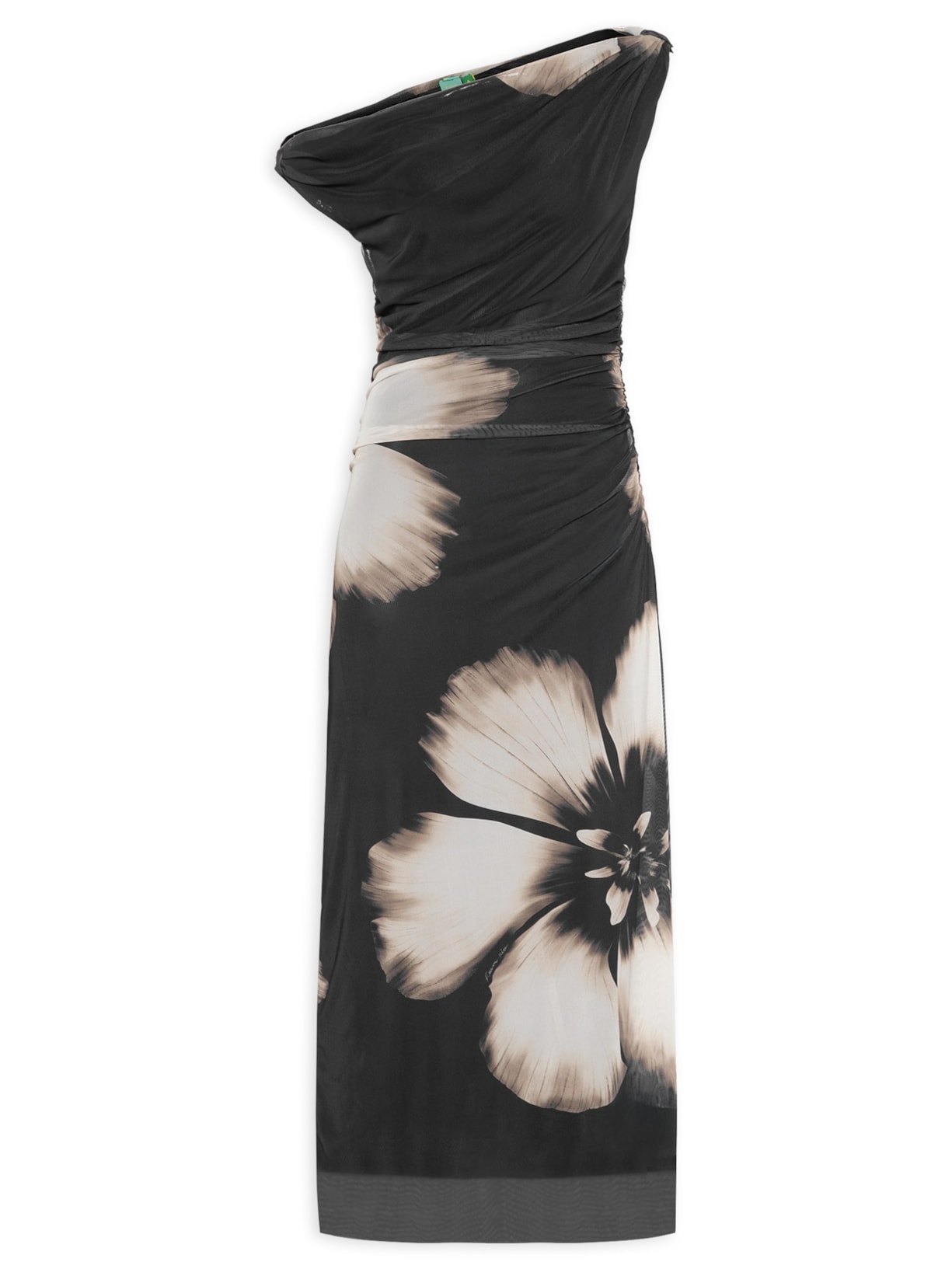 Vestido Tule Cropped Maya - Preto