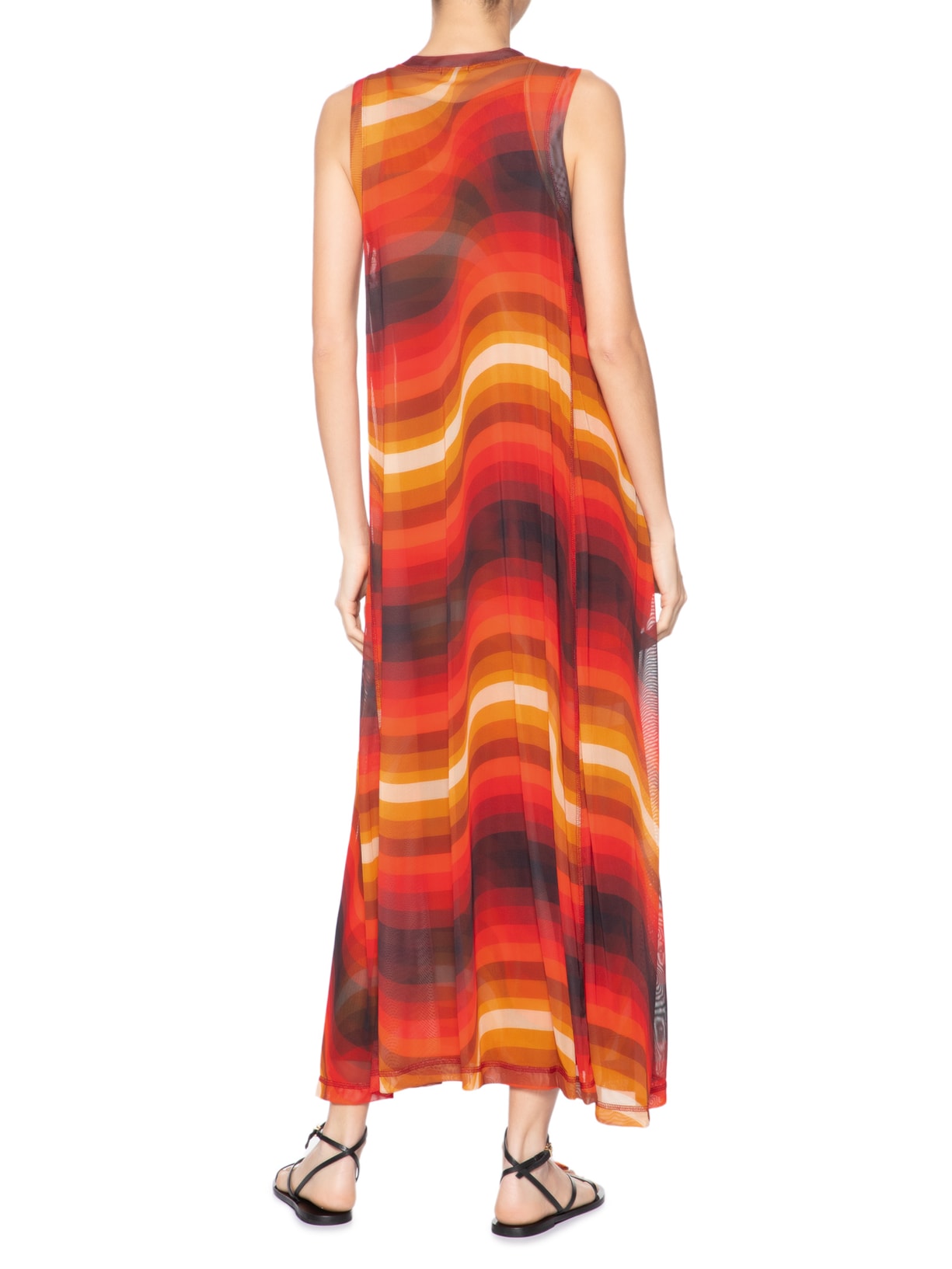 Vestido Tule Ipanema Laranja Osklen